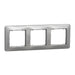 FRAME TRIPLE ALUMINUM SCHNEIDER SEDNA (SDD313803) - Ключове и контакти<<<Електроматериали<<<Praktiker&&&Ключове и