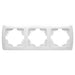 FRAME TRIPLE HORIZONTAL VIKO BY PANASONIC Carmen - Ключове и контакти<<<Електроматериали<<<Praktiker&&&Ключове и