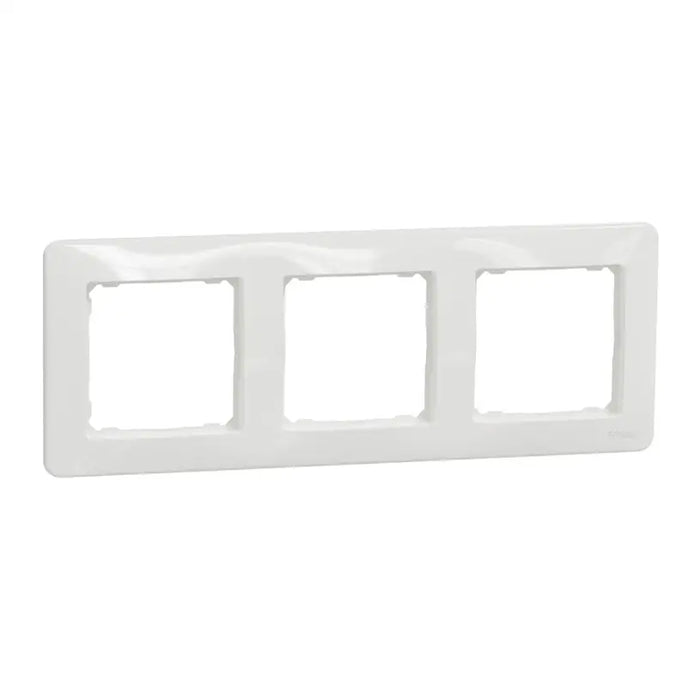 FRAME TRIPLE WHITE SCHNEIDER SEDNA (SDD311803) - Ключове и контакти<<<Електроматериали<<<Praktiker&&&Ключове и