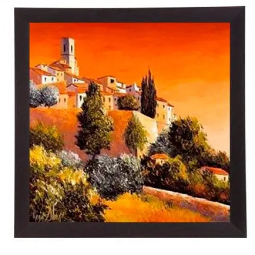 FRAMED REPRODUCTION PICTURE 49X49 CM. LANDSCAPES - Картини<<<Декорации<<<Мебели и интериор<<<Praktiker