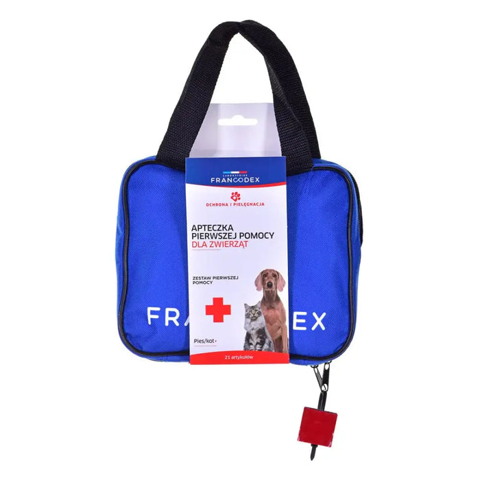 FRANCODEX First aid kit for animals - Universal medicinal preparations (for dogs and cats)DLZ-PLU<<<For