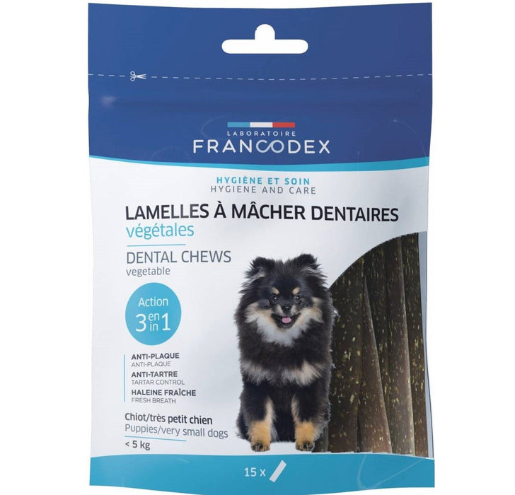 FRANCODEX Dental Strips XS - dog treat - 15