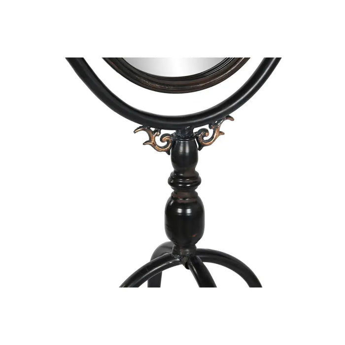 Free standing mirror DKD Home Decor Black Metal Crystal 61 x 62 x 174 cm - Декорация и Осветление<<<Дом