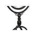 Free standing mirror DKD Home Decor Black Metal Crystal 61 x 62 x 174 cm - Декорация и Осветление<<<Дом