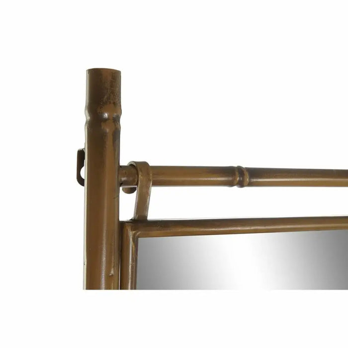 Free-Standing Towel Rack DKD Home Decor Mirror Metal Mustard (55 x 3 x 190 cm) - Баня<<<Дом Градина<<<BigBuy&&&Завеси и