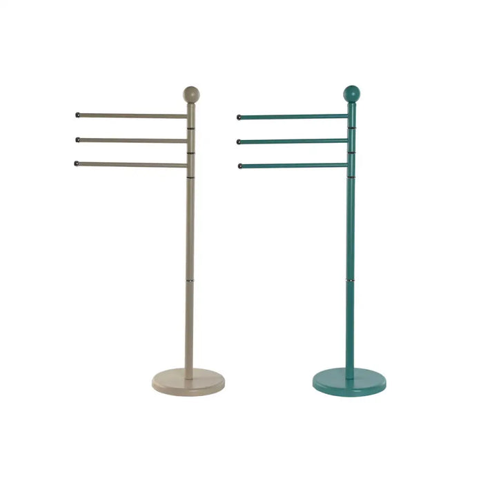 Free-Standing Towel Rack Home ESPRIT Beige Turquoise Metal 43 x 22 x 90 cm 2 Units - Баня<<<Дом