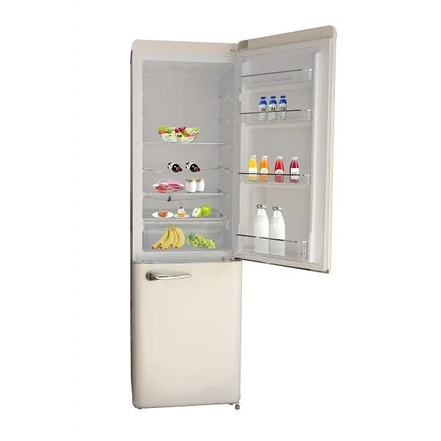 Fridge-Freezer Retro Ravanson LKK-250RC - Freestanding refrigerator-freezers (refrigerators)AGD-LOW<<<Home Appliance