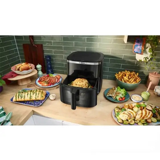 Fryer BOSCH Airfryer MAF671B1 7.2 l 1800 W - Здравословно хранене<<<Малки електроуреди<<<TechnoMix&&&Фритюрници<<<Уреди