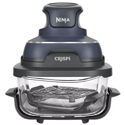 Fryer NINJA Crispi 4-in-1 Portable Glass Air Fryer FN101EUGY 3.8 l Gray - Здравословно хранене<<<Малки