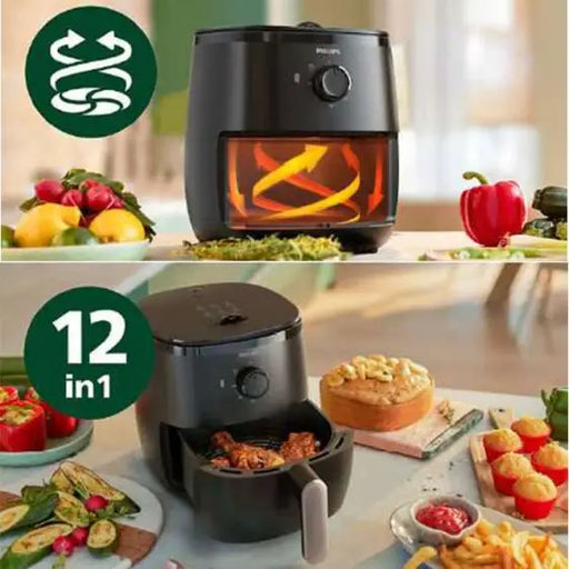 Fryer PHILIPS Airfryer 3000 Series L HD9100/80 - Здравословно хранене<<<Малки
