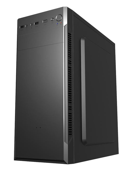 FSP CMT160 ATX Mid Tower Case, Black