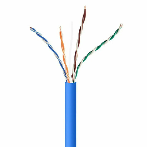 FTP Category 5e Rigid Network Cable GEMBIRD UPC-5004E-SOL-B Blue 305 m - Мрежови кабели<<<Компютър Кабели и