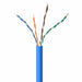 FTP Category 5e Rigid Network Cable GEMBIRD UPC-5004E-SOL-B Blue 305 m - Мрежови кабели<<<Компютър Кабели и