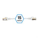 FTP Category 7 Rigid Network Cable iggual IGG318614 White 15 m - Компютър Кабели и адаптери<<<Компютри|