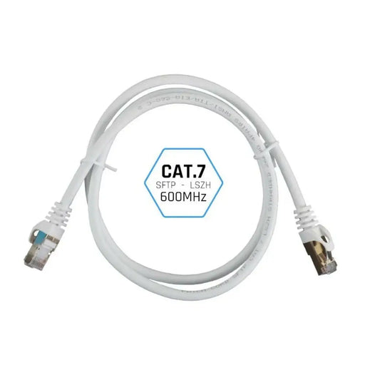 FTP Category 7 Rigid Network Cable iggual IGG318614 White 15 m - Компютър Кабели и адаптери<<<Компютри|