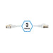 FTP Category 7 Rigid Network Cable iggual IGG318645 White 3 m - Компютър Кабели и адаптери<<<Компютри|
