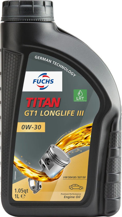 FUCHS TITAN GT1 LONGLIFE III 0W-30 1L