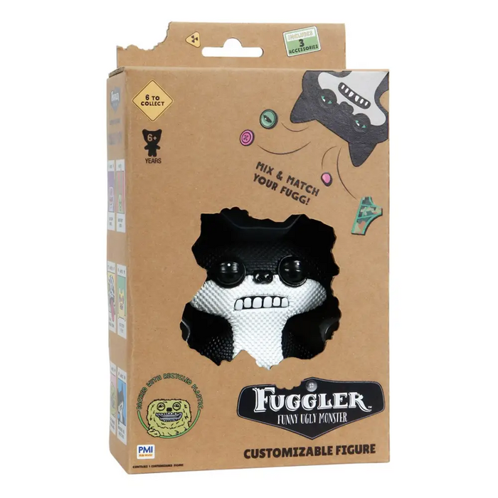 FUGGLER S1 CUSTOMIZABLE FIGURES 11,5 CM - SUSPICIOUS FOX BLACK CHASE - CollectablesFIG-KOL<<<(Games and toys)