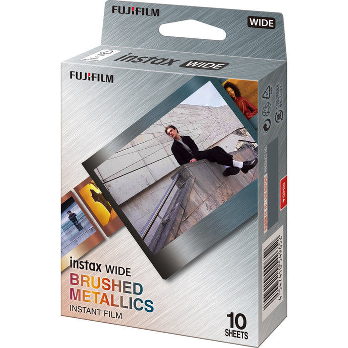 PHOTO PAPER. INSTAX WIDE BRUSHED METALLICS