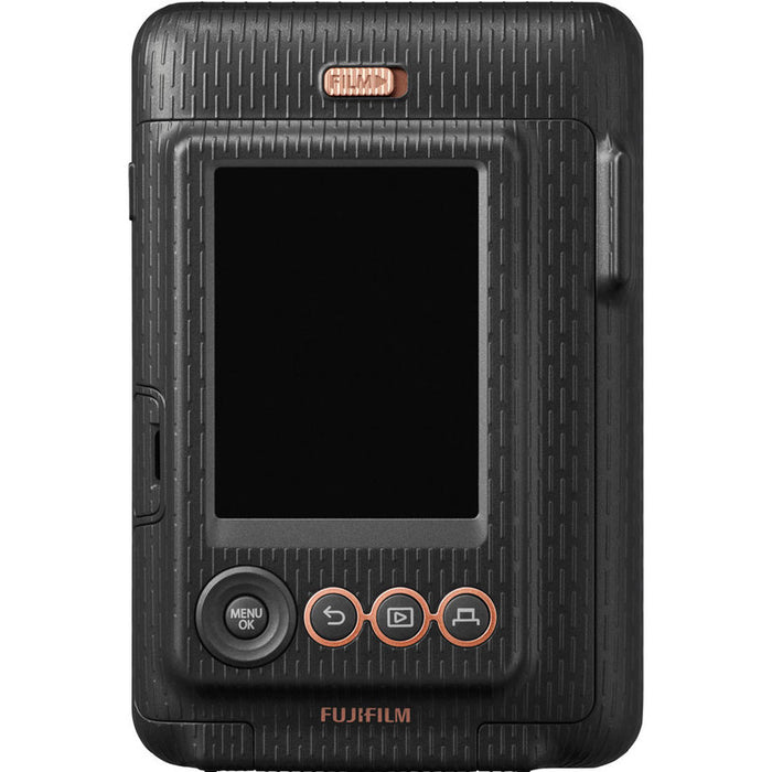 FUJIFILM INSTAX MINI LIPLAY BLACK instant camera