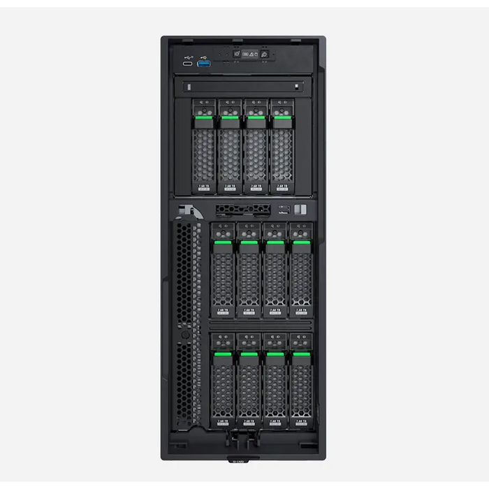 FUJITSU PRIMERGY TX1330 M5 Intel Xeon E-2388G 8C/16T 3.20GHz 32GB 8xSFF 1xRPS 500W Titanium 1y OS - Tower