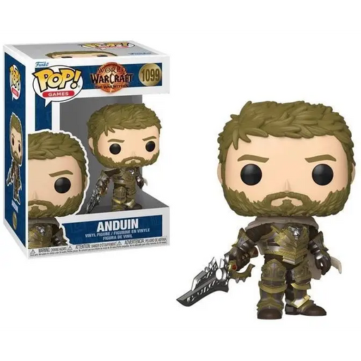 Funko Pop! Games: World of Warcraft: The War Within - Anduin #1099 Vinyl Figure - Фигурки<<<Геймърска