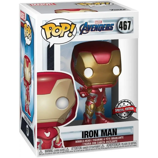 Funko Pop! Marvel: Avengers - Iron Man (Special Edition) #467 - Фигурки<<<Геймърска периферия<<<ValiAPI