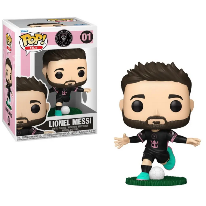 Funko Pop! MLS: Inter Miami - Lionel Messi (Away) #01 - Фигурки<<<Геймърска периферия<<<ValiAPI