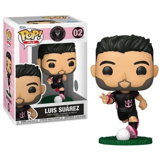 Funko Pop! MLS: Inter Miami - Luis Suarez (Away) #02 - Фигурки<<<Геймърска периферия<<<ValiAPI