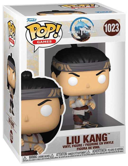 Funko Pop! Games: Mortal Kombat - Liu Kang (God of Fire) #1023