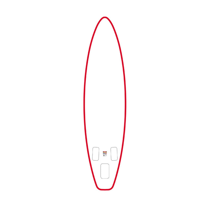 FunWater SUP paddleboard SUPFW69C 3,35m (red-white)