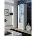 Furniture set SOHO 1 (RTV180 cabinet + S1 cabinet + shelves) White/White Gloss - Modern wall unitsMES-NOW<<<Wall