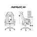Fury Gaming Chair Avenger M+ Black-White - Геймърски столове<<<FURY компютърна периферия<<<FURY<<<PolyComp&&&Геймърски