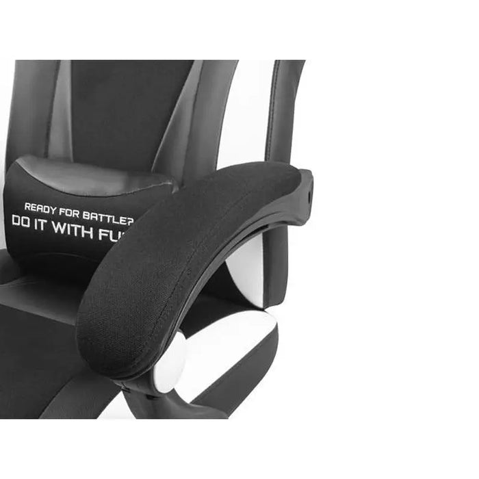 Fury Gaming Chair Avenger M+ Black-White - Геймърски столове<<<FURY компютърна периферия<<<FURY<<<PolyComp&&&Геймърски