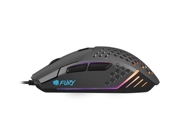 Fury Gaming Mouse Battler 6400 DPI Optical With Software Black - Мишки<<<FURY компютърна