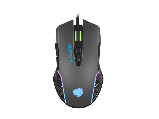 Fury Gaming Mouse Hustler 6400DPI Optical With Software RGB Backlight - Мишки<<<FURY компютърна