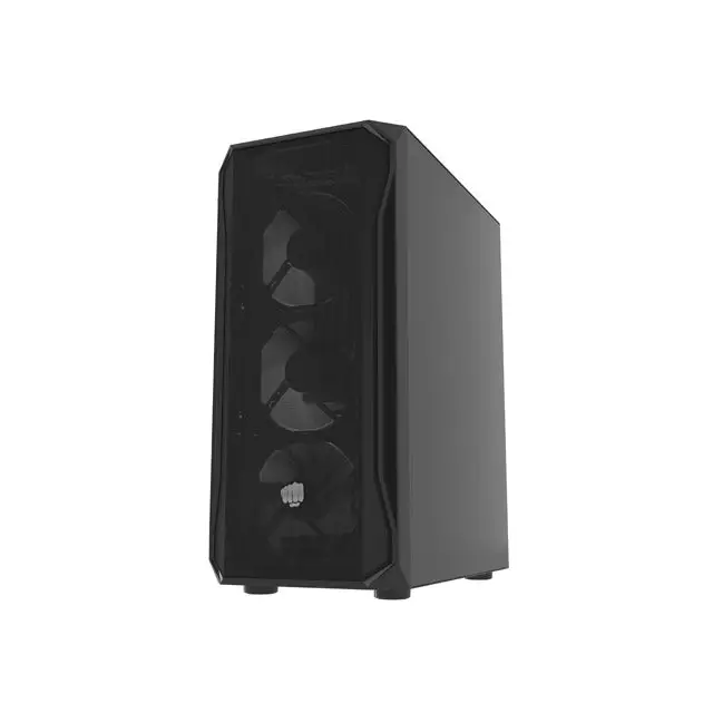 Fury PC Case Shobo SH4 Midi Tower Window Black - Кутии за компютър<<<FURY компютърна