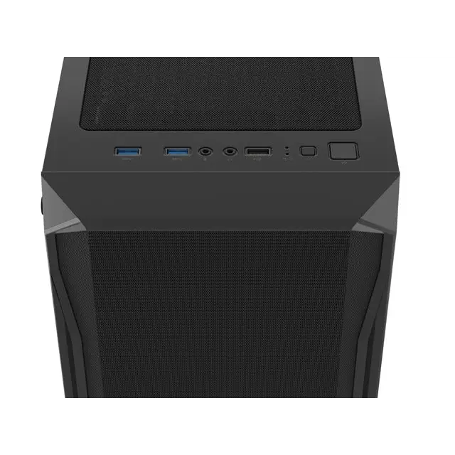 Fury PC Case Shobo SH4 RGB Midi Tower Window Black - Кутии за компютър<<<FURY компютърна