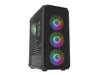 Fury PC Case Shobo SH4F RGB Midi Tower Window Black - Кутии за компютър<<<FURY компютърна