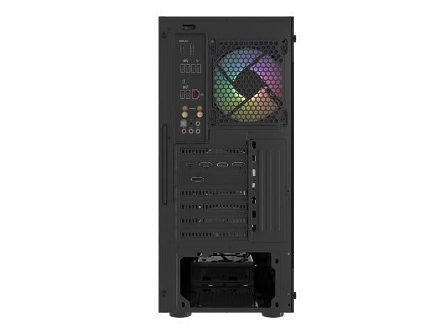 Fury PC Case Shobo SH4F RGB Midi Tower Window Black - Кутии за компютър<<<FURY компютърна