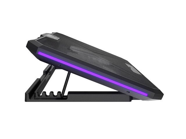 Fury Gunbai G3 Laptop Cooling Pad 14.1-17.3" 2 fans, RGB LED Light, 2 USB