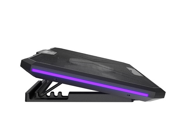 Fury Gunbai G3 Laptop Cooling Pad 14.1-17.3" 2 fans, RGB LED Light, 2 USB