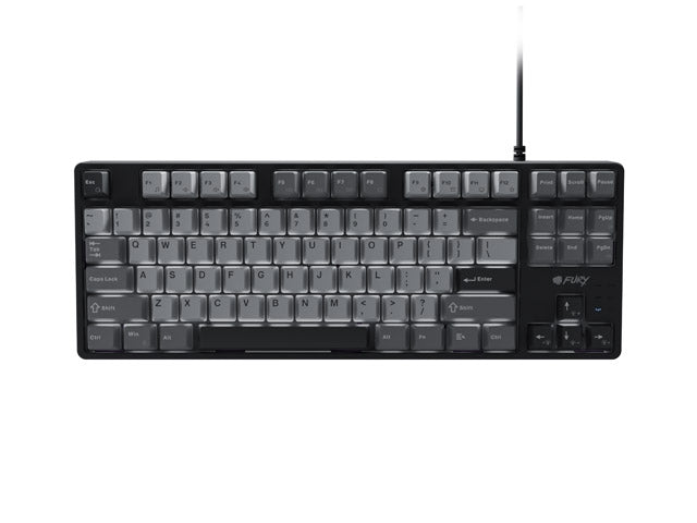 Fury Gaming Keyboard Kanabo K2, US layout, White backlight, Mechanical, Black-Grey