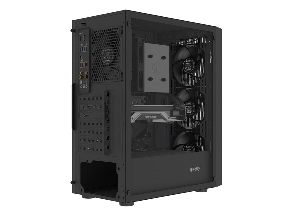 FURY SHOBO SH8F MIDI TOWER CASE WITH WINDOW BLACK