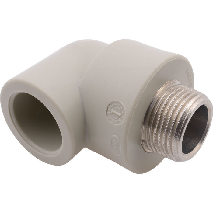 PPR ELBOW F25 X 3/4M FV PLAST