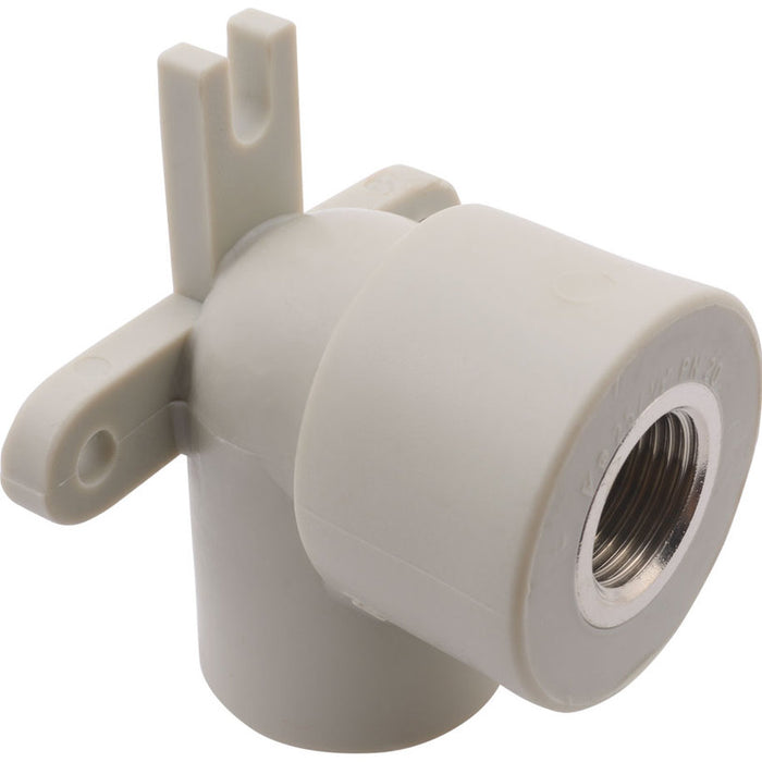 PPR ELBOW FOR WALL F25 X 3/4 FV PLAST