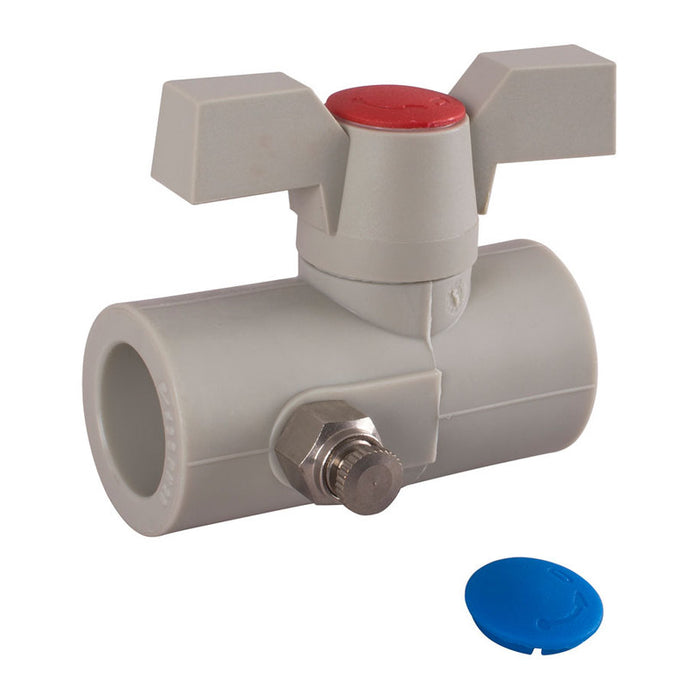 SPHERICAL FAUCET WITH DRAIN FV PLAST