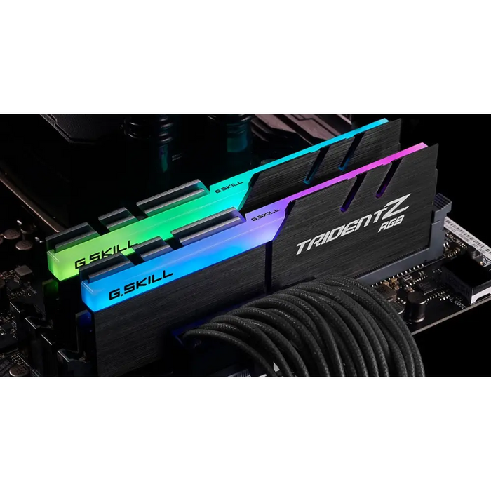 G.Skill Trident Z RGB F4-4400C19D-32GTZR memory module 32 GB 2 x 16 GB DDR4 4400 MHz - DIMM (DDR IV)PAM-DR4<<<Memory