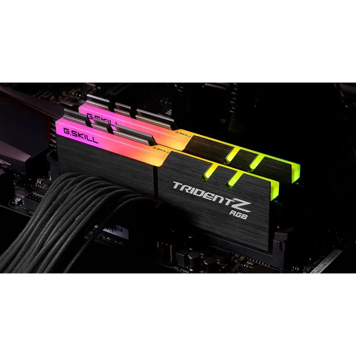G.Skill Trident Z RGB F4-4400C19D-32GTZR memory module 32 GB 2 x 16 GB DDR4 4400 MHz - DIMM (DDR IV)PAM-DR4<<<Memory
