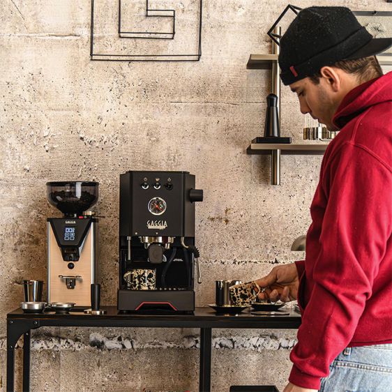 Coffee machine GAGGIA Classic UP Black Stainless-steel